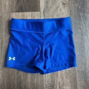 Under Armour shorts.  Royal blue.  Women’s size medium.